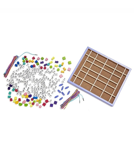 Дървени бижута с букви Melissa and Doug 13774