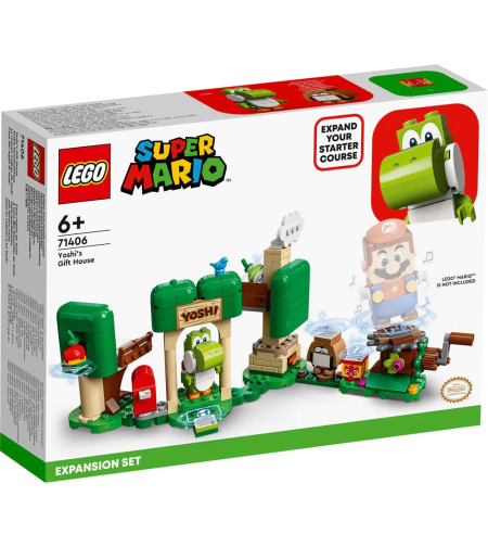 LEGO® Super Mario™ Комплект с допълнения Yoshi’s Gift House 71406