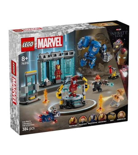 LEGO® Marvel Лабораторията на Железния човек, 76315