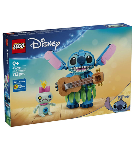 LEGO® Disney Стич и Скръмп 43296
