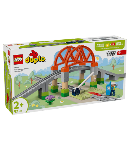 LEGO® DUPLO® Комплект с мост и релси за влак 10426
