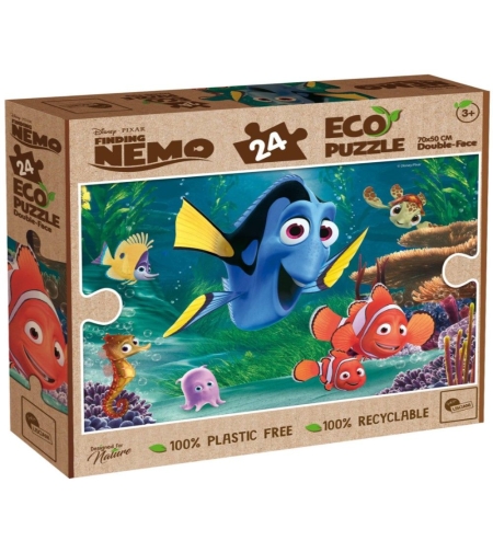 Двустранен пъзел Lisciani Disney Eco Puzzle Немо, 24 ч.