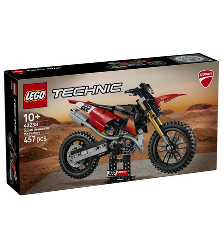 LEGO® Technic Мотоциклет Ducati Desmo 450 MX Factory 42238