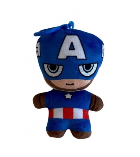 Плюшена играчка Cerda Marvel Captain America, 13 см