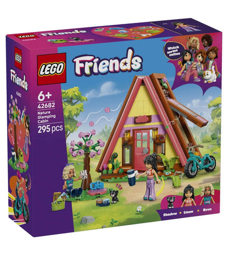 LEGO® Friends Хижа за луксозен къмпинг сред природата 42682