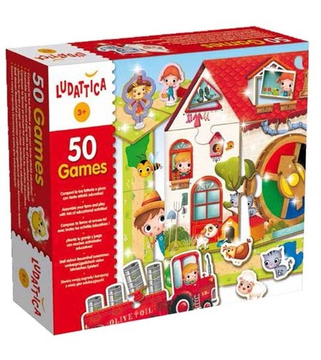 50 игри Lisciani Ludattica Фермата 51564