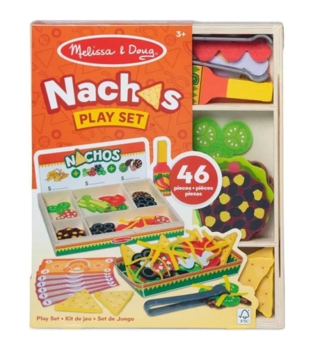 Дървен комплект за игра Melissa and Doug Nachos 92310
