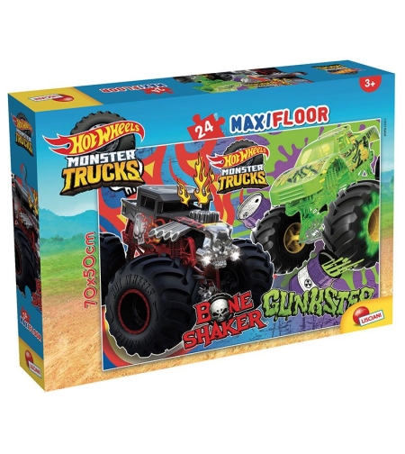 Детски пъзел Lisciani Hot Wheels 24 части