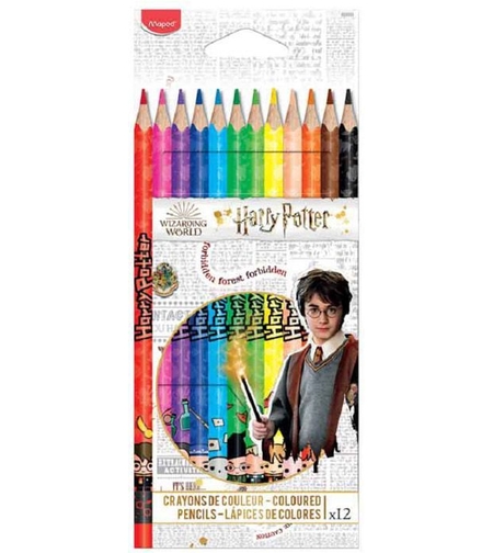 Цветни моливи Хари Потър Maped Color Peps - Harry Potter 12 цвята
