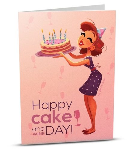 Поздравителна картичка iGreet - Ден на тортата