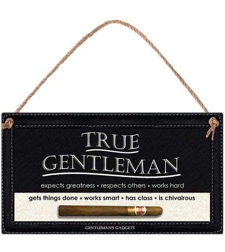 Табелка - True Gentleman