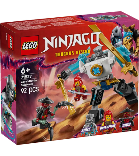 LEGO® NINJAGO® Боен роботски костюм на Зейн 71827