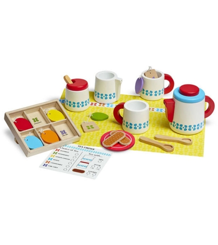 Дървен сервиз за чай Melissa and Doug 19843