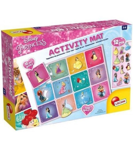 Детски пъзел Lisciani Disney Princess за земя 68005