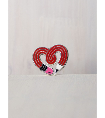Значка - Пин - Creative Goodie - Pencil - Red