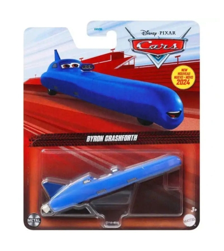 Метална количка Mattel Cars Byron Crashforth 1:55, HTY14