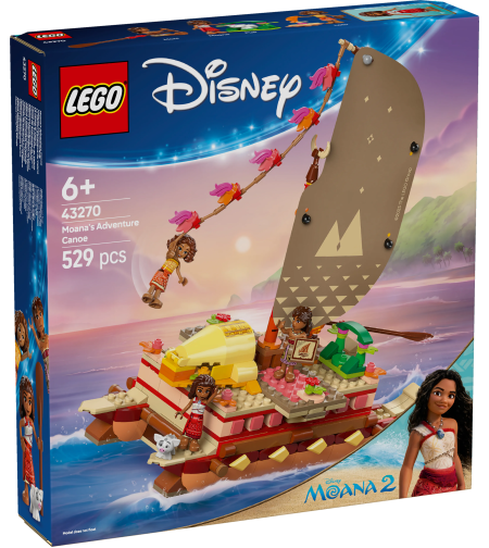 LEGO® Disney Приключенското кану на Ваяна 43270