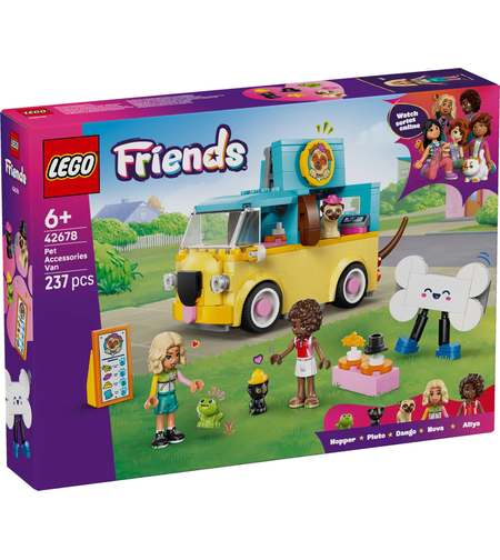 LEGO® Friends Микробус за аксесоари за домашни любимци 42678