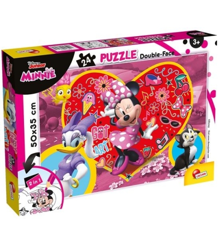 Детски пъзел Lisciani PLUS MINNIE 24ч. 73979