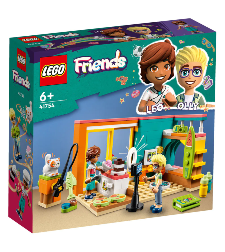 LEGO® Friends Стаята на Лео 41754