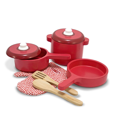 Дървен комплект за готвене Melissa and Doug 12610