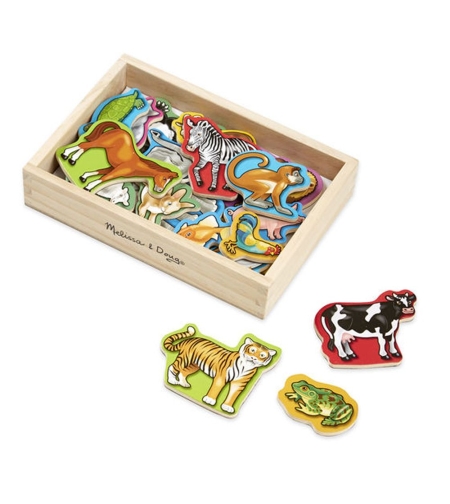 Дървени магнити животни Melissa and Doug 10475