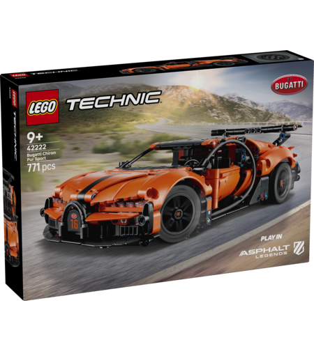 LEGO® Technic Спортна хиперкола Bugatti Chiron Pur Sport 42222