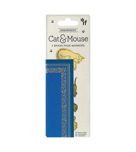Vintage Отметки за книги - Cat and Mouse