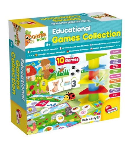 Образователни игри Lisciani CAROTINA BABY 10в1