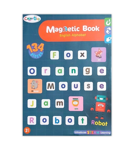 Магнитна книга Raya Toys Азбука 134 части 63005
