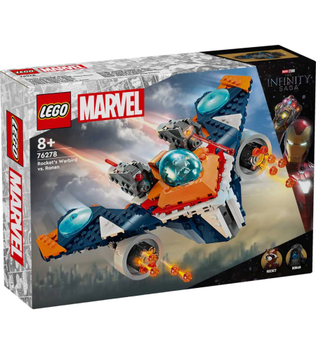 LEGO® Marvel Корабът Warbird на Ракета срещу Ронан 76278