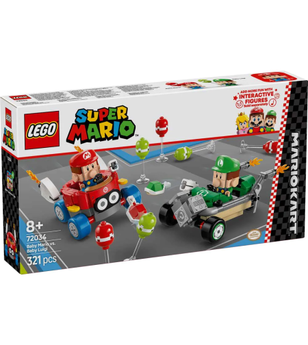 LEGO® Super Mario™ Baby Mario срещу Baby Luigi 72034