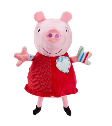Сензорна плюшена играчка TM Toys My First Peppa Pig, 24 см., 37909