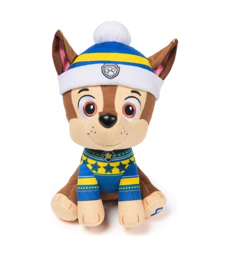 Музикална плюшена играчка Spin Master Paw Patrol Holiday Plushy, 20 см.