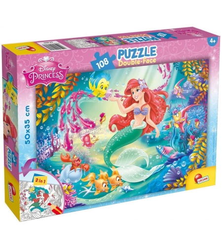 Детски пъзел Lisciani The Little Mermaid 108ч 48069