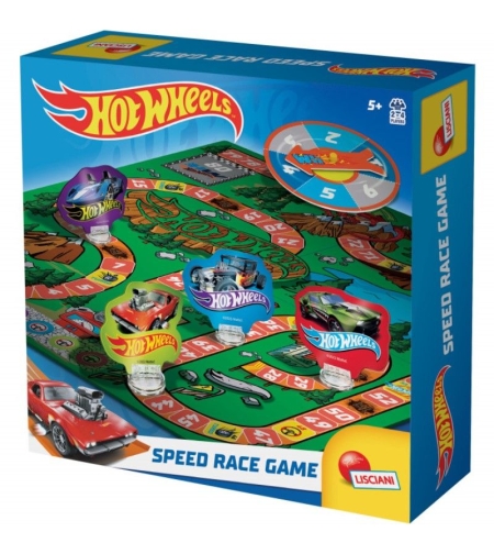 Настолна игра Lisciani Hot Wheels Скоростно състезание