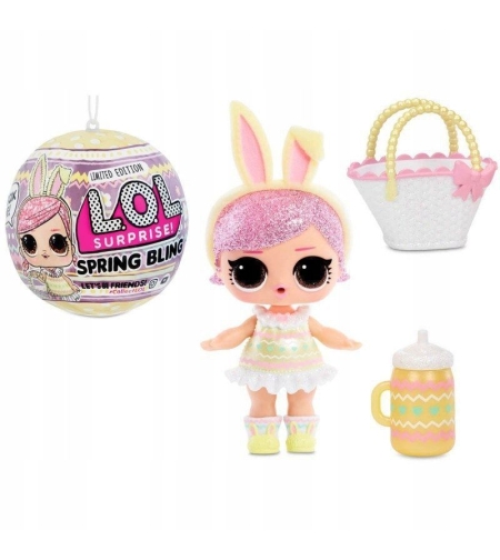 Кукла MGA L.O.L. Surprise Spring Bling Hops, с 6 аксесоара