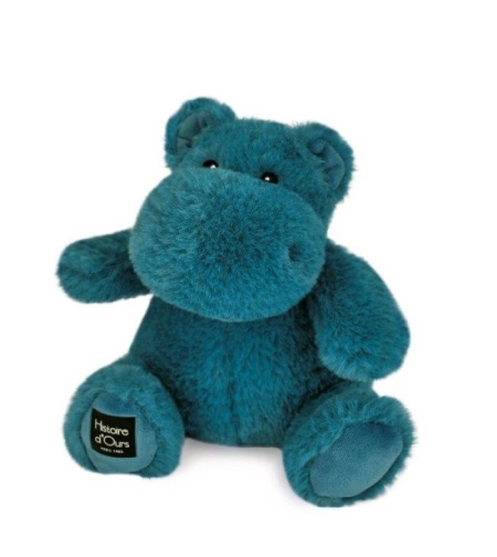 Плюшена играчка Doudou Histoire d'ours хипопотам 18 см