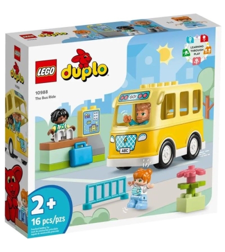 LEGO® DUPLO® Пътуване с автобус 10988