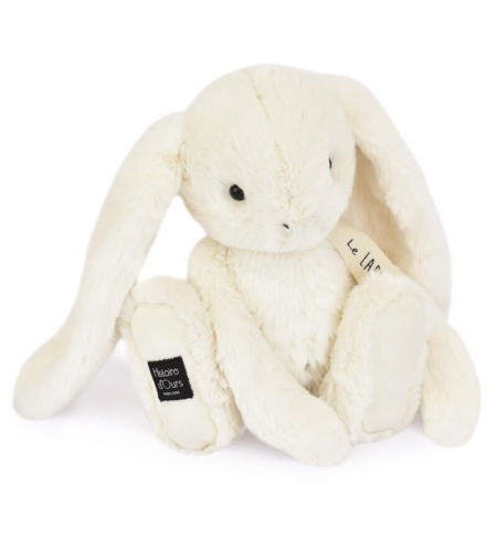 Плюшена играчка Doudou Le lapin White заек 32 см, HO3242