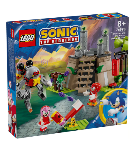 LEGO® Sonic Нъкълс и храмът на Главния изумруд 76998