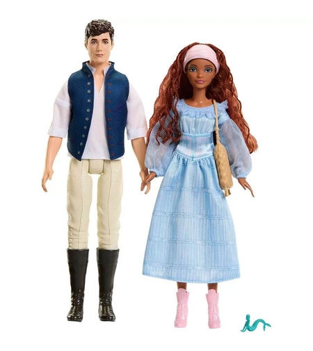 Комплект кукли Mattel Disney Princess Ариел и Принц Ерик с аксесоари