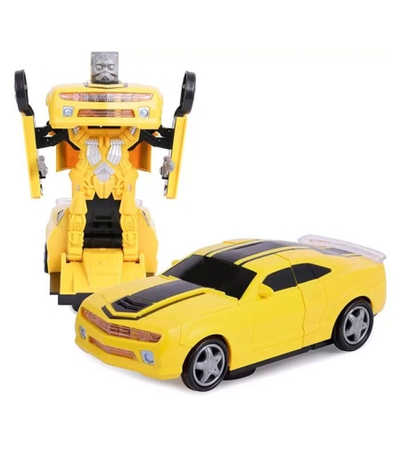 Кола-робот трансформер Raya Toys Deformed Chariot със светлини и звуци