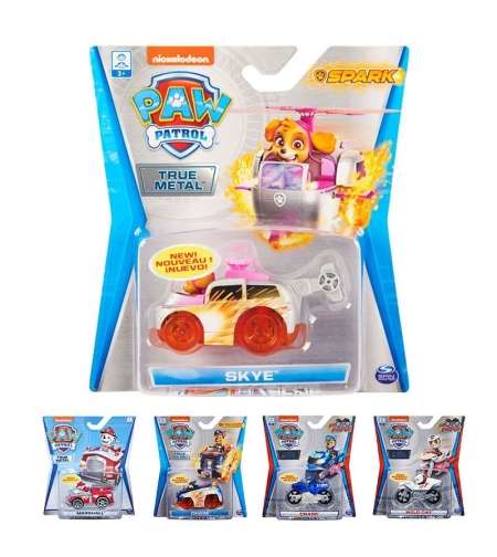 Детска кола за игра Spin Master Paw Patrol True Metal Mixed, 1:55