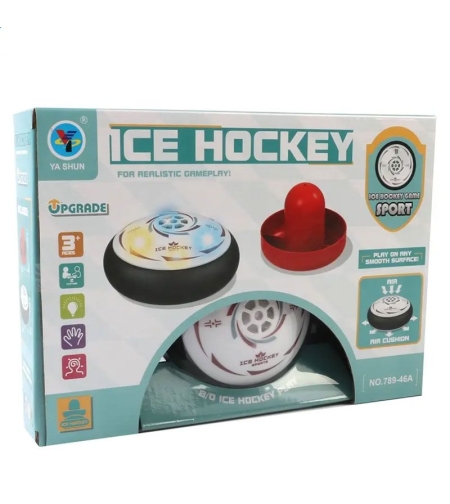 Детски въздушен хокей Raya Toys Ice Hockey, със светлини