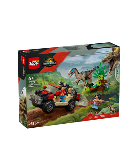 LEGO® Jurassic World Офроуд бягство на раптор 76972