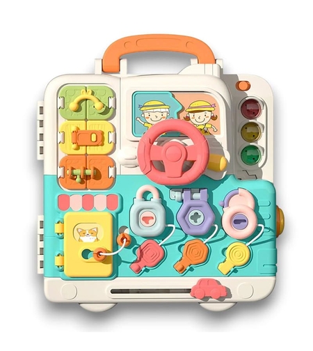 Бебешко образователно куфарче активити Raya Toys с музика и светлини