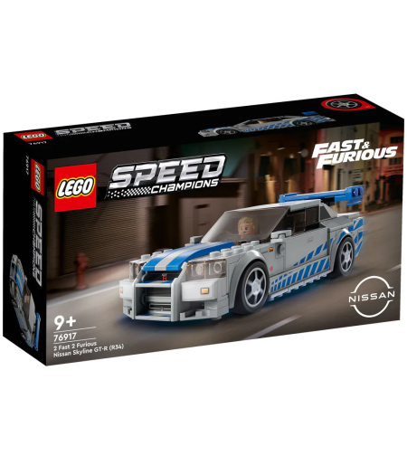 LEGO® Speed Champions Бързи и яростни 2 - Nissan Skyline GT-R (R34) 76917
