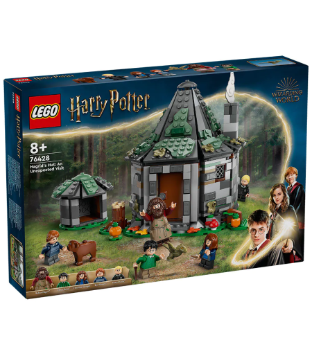 LEGO® Harry Potter™ Колибата на Хагрид: Неочаквано посещение 76428