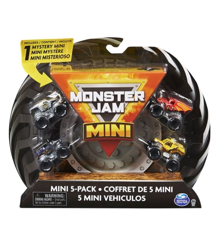 Комплект детски коли за игра Spin Master Monster Jam, 5 бъгита, 1:87